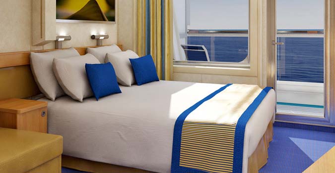Carnival Triumph balkonlu dış kabin Carnival Triumph balkonlu dış kabin